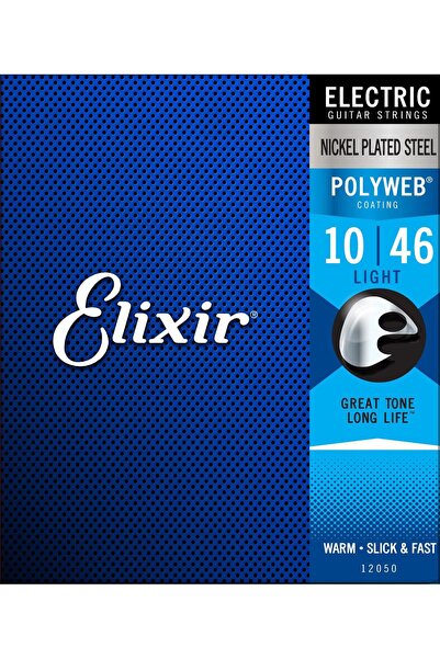 NO BRAND Elixir 12050 Nichel POLYWEB Stratificare 10-46 Corzi de chitară elec...
