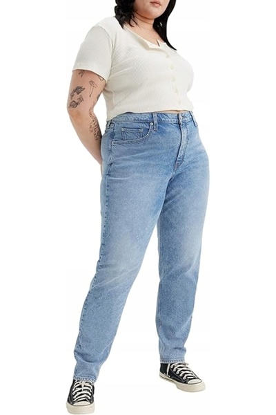 NO BRAND Blugi de damă LEVI'S PLUS 80S MOM Jean |   MĂRIME 52-54 EU