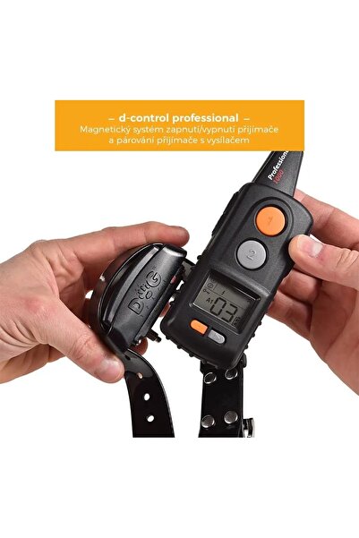 NO BRAND Zgardă electronică DOGTRACE d-control professional 2000 - Negru