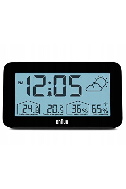 Braun STAȚIE METEOROLOGICĂ TERMOMETRU HIGROMETRU BC13BP