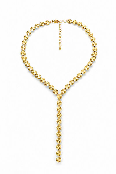 Rossetto Atelier Gold Plate Y Necklace