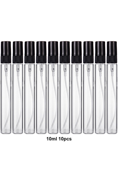 Choice8 زجاجات عطر صغيرة قابلة لإعادة التعبئة سعة 10 مل، شفافة، 10 قطع، 5/10 ...