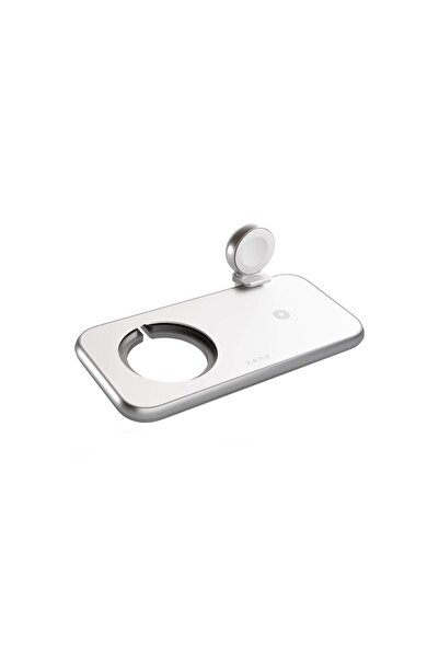 ZENS Stație de Încărcare Wireless Magnetică Aluminium 4 în 1 cu Încărcător pe...
