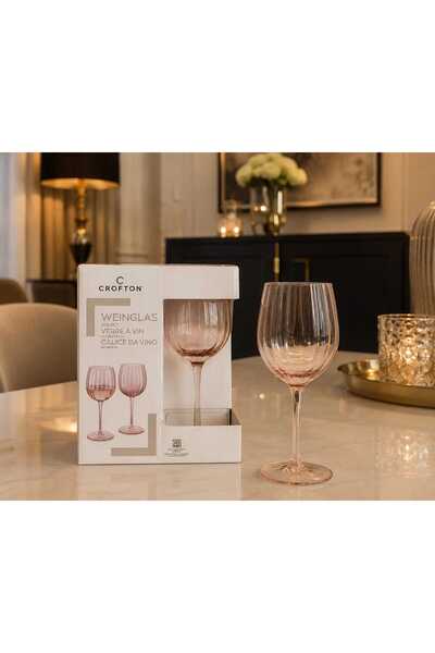 CROFTON Set of 2 wine glasses