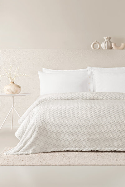 Dormy Home Carsten Wellsoft Double Blanket - Champagne