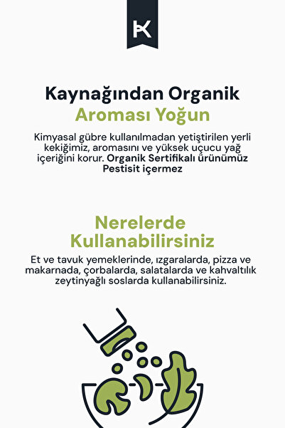 karmalife Organik Kekik 15 gr
