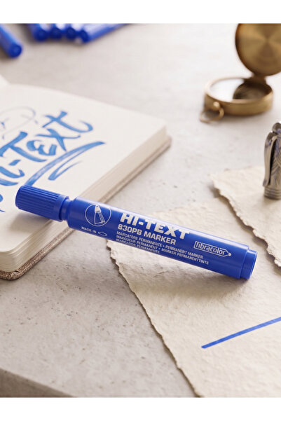 Hi-Text Permanent 830Pc Chisel Tip Marker Pen Single 1 Piece