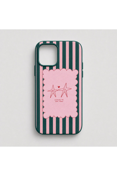 DarkSun iPhone 15 Uyumlu Desenli Haki Lansman Telefon Kılıfı K159