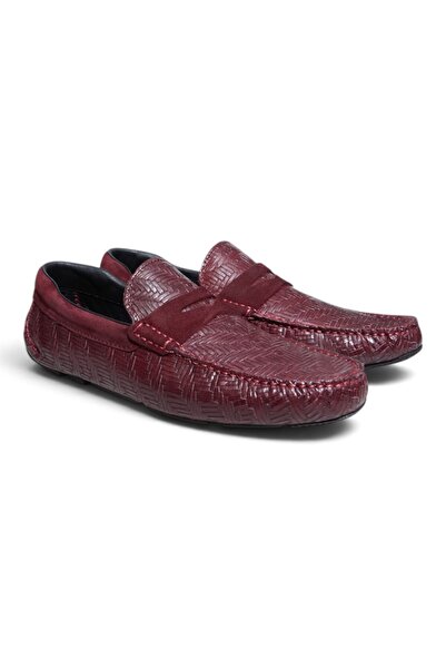 FRANCO CALVANI Bordo Sanding Leather - Bordo Suede