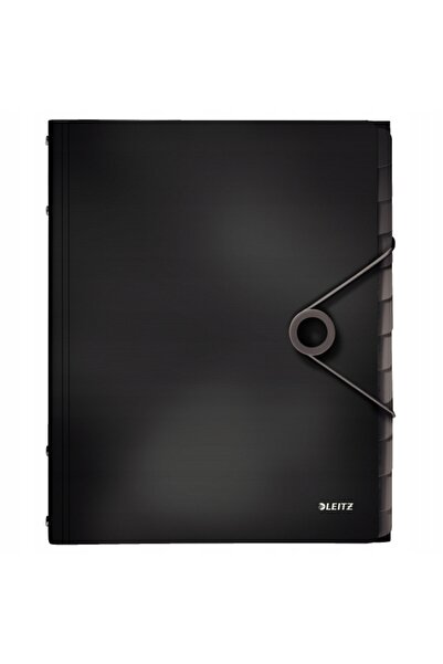 NO BRAND Dosar cu 12 separatoare Leitz Solid negru