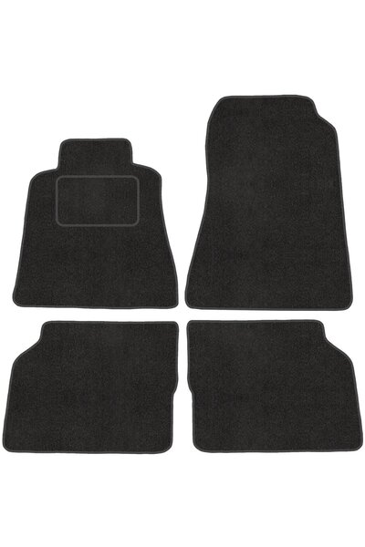 NO BRAND Covorașe auto premium din velur pentru Mercedes CL W140 96-99