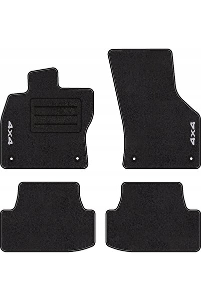 NO BRAND Covorașe auto cu bordură 4x4 pentru SEAT LEON III (2013 - 2020) LUX ...