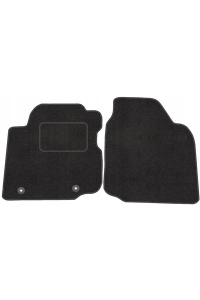 NO BRAND Covorașe de podea din catifea față pentru Ford Fiesta MK4 IV 95-99