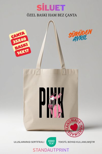 SİLUET Raw Cotton Bag