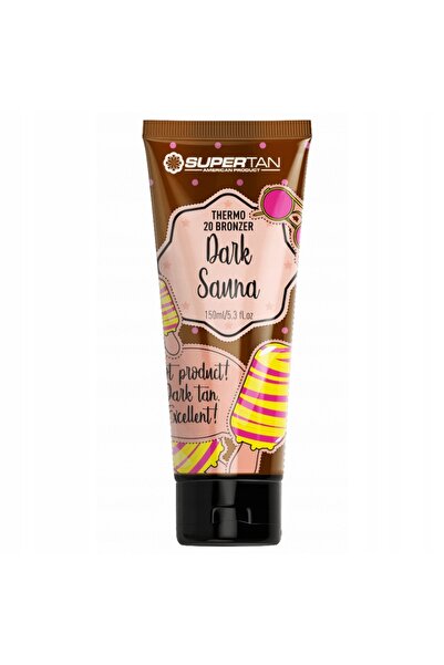NO BRAND SUPERTAN DARK SAUNA 1x 150ml BRONZANT PUTERNIC THERMO + GRATUIT 150m...
