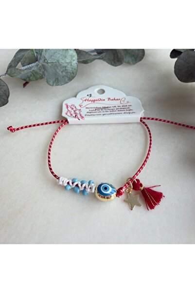nesdesignn Marteniçka (Blue and White Beaded Star)