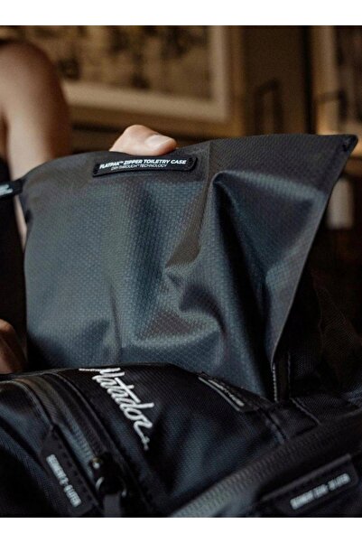 Matador Trusă de toaletă FlatPak cu fermoar, neagră