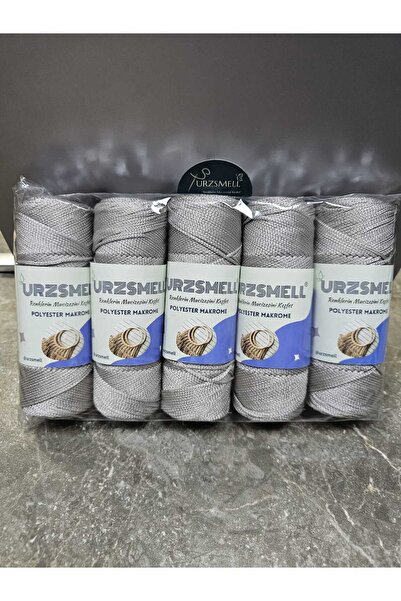 urzsmell Polyester Macrame 500Gr, 5-Pack (100Gr-140Mt Each) No. 3. 2mm Supla,...