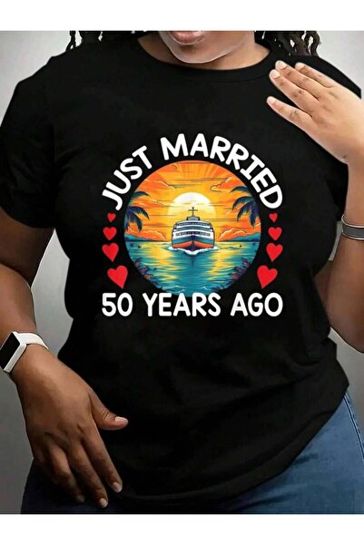 k222 50Th Wedding Anniversary Couples Matching Cruise Vacation Trip Black Gra...