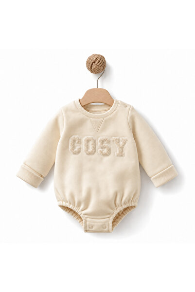 BabyCosy Organic Wear Unisex Oversize Bodysuit 47% Cotton Modal Blend Cosy Em...