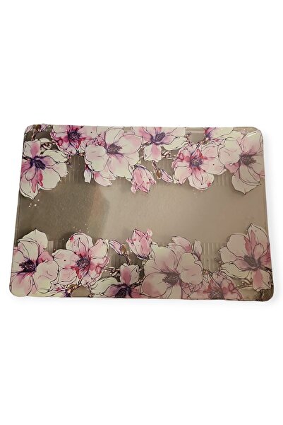 OEM Husă transparentă florală BlueSwan pentru MacBook Air 13.6 " M2/M3, 2022-24