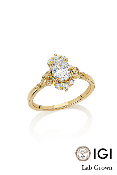 Coy Diamond Vintage Pırlanta Yüzük , Lab Grown Pırlanta Yüzük , Teklif Yüzüğü...