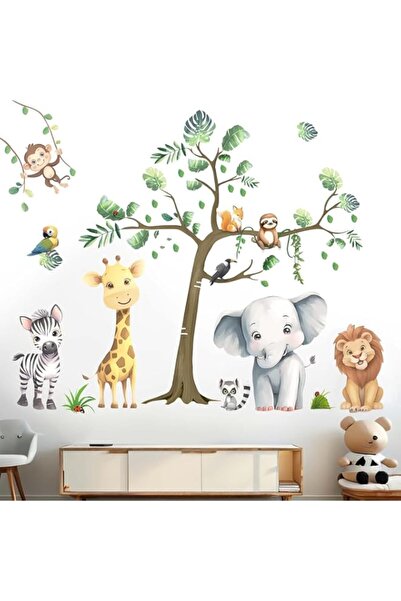 Generic Brand ARS® Baby Animal Wall Stickers for Nursery: Kids Boys Girls Bed...