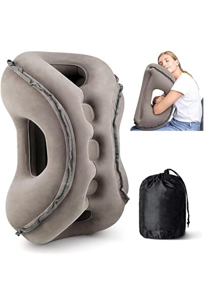 Generic U-HOOME Inflatable Travel Pillow for Airplane,Multifunction Travel Ne...