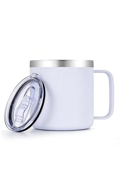 Generic Insulated Coffee Mug with Handle, 14 oz Stainless Steel Travel Coffee...