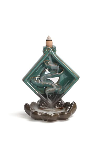 Generic Brand Backflow Incense Burner, Backflow Incense Holder Waterfall Ince...