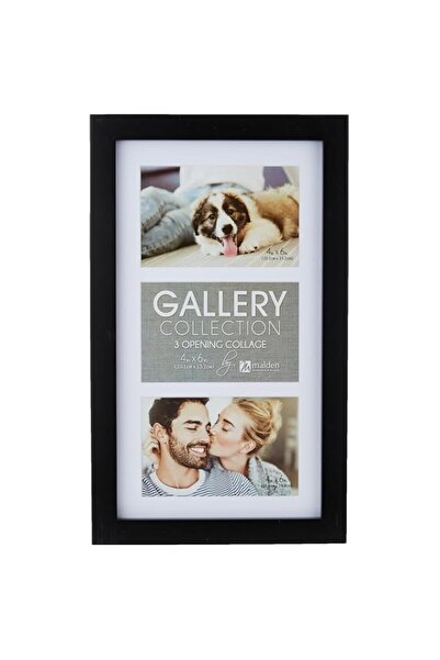 Generic Brand Malden 4x6 3-Opening Matted Collage Picture Frame - Displays Th...