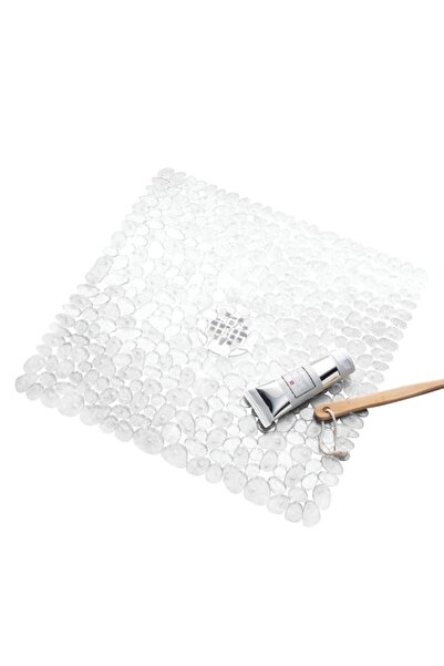 Generic Idesign Pebblz Plastic Non-Slip Suction Bath Mat, For Shower, Bathtub...