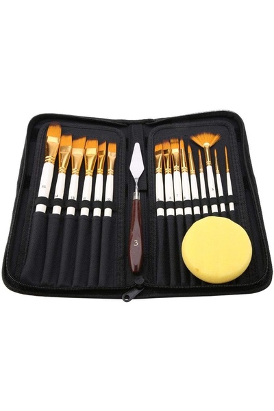RAG&SAK 17Pcs Artist Paint Brush Set