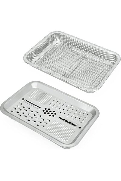 Generic Tazweeq 4-in-1 Kitchen Sink Dish Draining Rack, Stainless Steel Multi...
