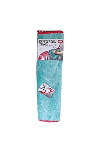 Generic Kenco Microfiber Soft and Shiny Quick Dry Fluffy Cleaning Towel, Green
