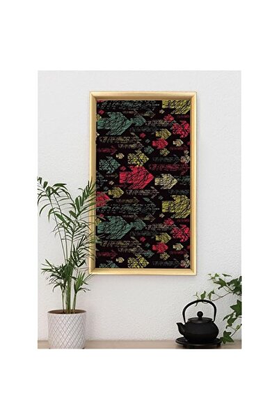 Generic Brand 'Multicolor Arrow' Digitally Printed Wall Poster with Photo Fra...