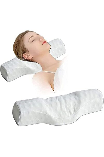 Generic Cervical Neck Pillow for Pain Relief Sleeping, Neck roll Pillow Memor...