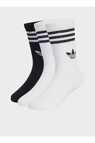 adidas Pack of 3 - Boys Striped Socks