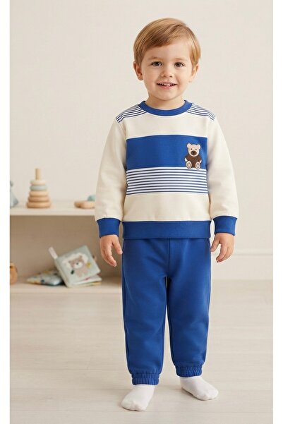 FURKYY Boy's Top and Bottom Seasonal Fabric 2-Piece Set