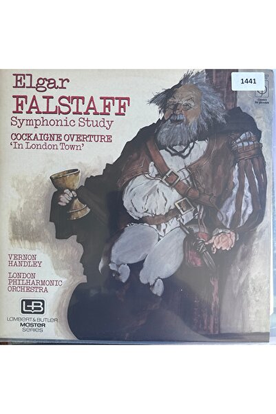 Plak Merkezi ELGAR - FALFTAFF - ORİJİNAL DÖNEM BASKI MÜZİK PLAKLARI