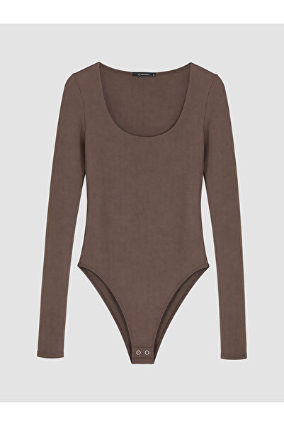 LC Waikiki Quality Pieces from Çelebi Store U Roba Collar Women's Bodysuit