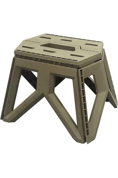 Generic Foldable Step Stool for Adults - Lightweight & Portable Plastic Stool...