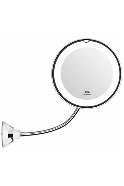 Generic MOTIM 10X Lighted Makeup Mirror, Flexible Makeup Mirror with Suction ...