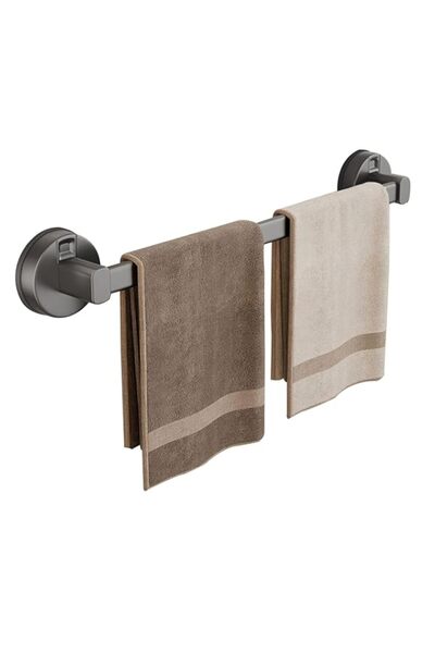 Generic Strong Suction Towel Holder Rack for Bathroom & Kitchen - Wall Mounte...