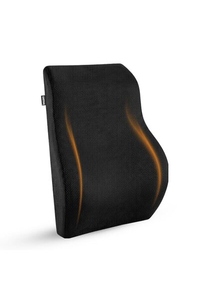 Generic CareFoam Memory Foam Back Support Cushion for Office Chair, Home Chai...