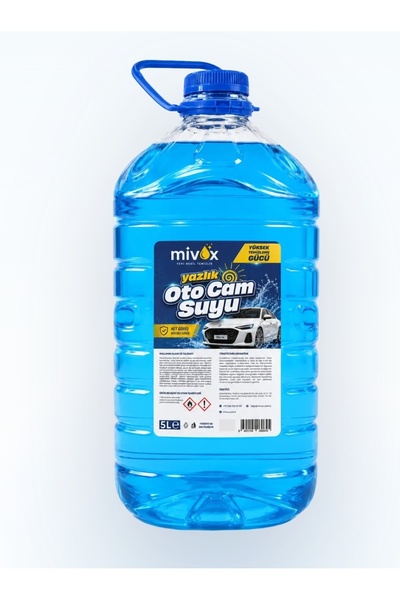 Genel Markalar YAZLİK OTO CAM SUYU YENİ FORMÜL 5 LT