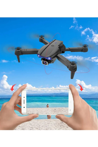 Generic Brand E99 Foldable Drone with HD Dual Camera – WiFi FPV, Altitude Hold, Portable RC Quadcopter