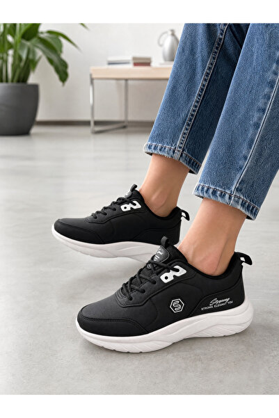 Babetty Kadın Sneaker Günlük Yüksek Taban Spor Ayakkabı Günlük Sneakers Ayakkabı