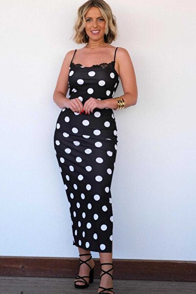Andress Boutique Rochie midi Leah, Negru