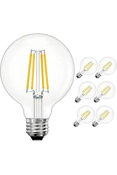 Generic HUA QIANG WANG Vintage E27 LED Edison Globe G80 Filament Light Bulbs ...